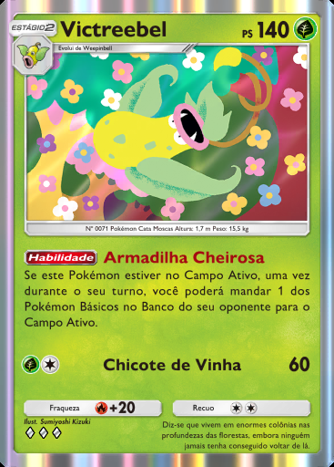 Victreebel #020 · Dominação Genética (A1)