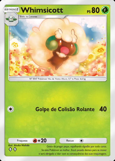 Whimsicott #028 · Dominação Genética (A1)