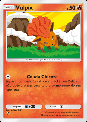 Vulpix #037 · Dominação Genética (A1)