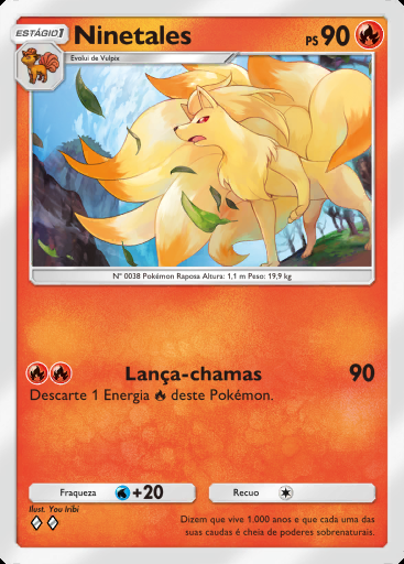 Ninetales #038 · Dominação Genética (A1)