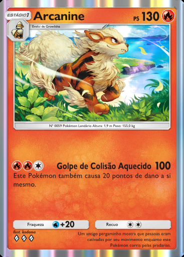 Arcanine #040 · Dominação Genética (A1)