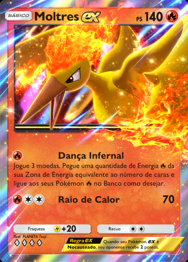 Moltres ex #047 · Dominação Genética (A1)