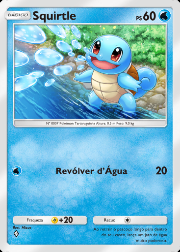 Squirtle #053 · Dominação Genética (A1)
