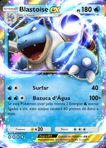 Blastoise ex #056 · Dominação Genética (A1)