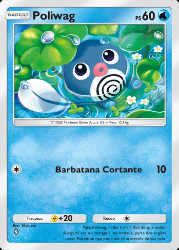 Poliwag #059 · Dominação Genética (A1)