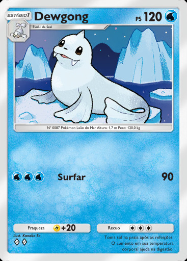 Dewgong #065 · Dominação Genética (A1)