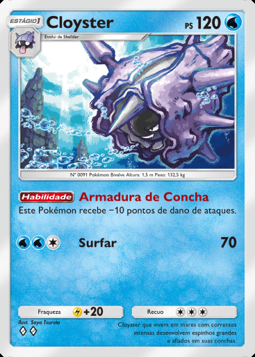 Cloyster #067 · Dominação Genética (A1)