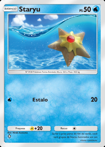 Staryu #074 · Dominação Genética (A1)