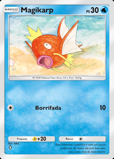 Magikarp #077 · Dominação Genética (A1)