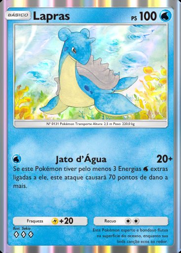 Lapras #079 · Dominação Genética (A1)