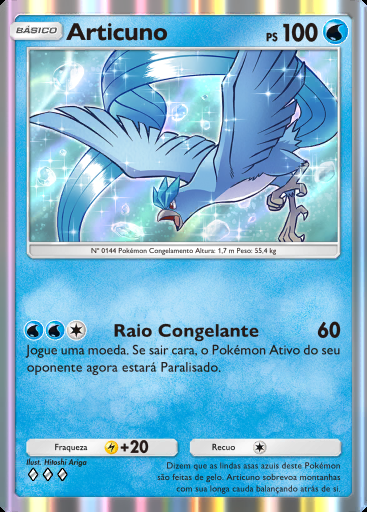 Articuno #083 · Dominação Genética (A1)