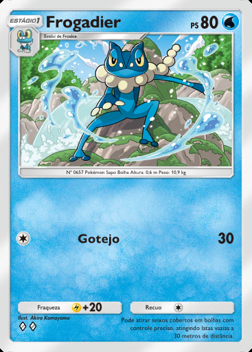 Frogadier #088 · Dominação Genética (A1)