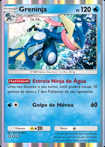 Greninja #089 · Dominação Genética (A1)