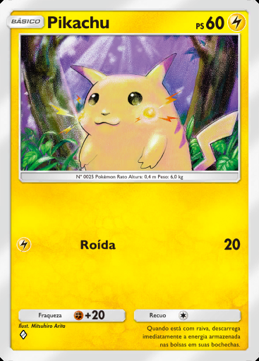 Pikachu #094 · Dominação Genética (A1)