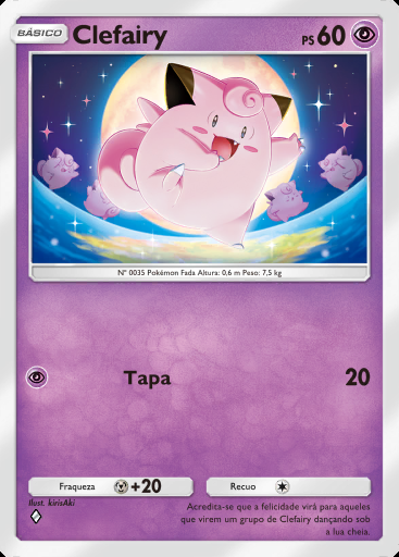 Clefairy #113 · Dominação Genética (A1)
