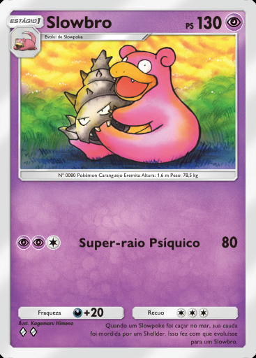 Slowbro #119 · Dominação Genética (A1)