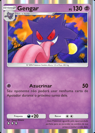 Gengar #122 · Dominação Genética (A1)