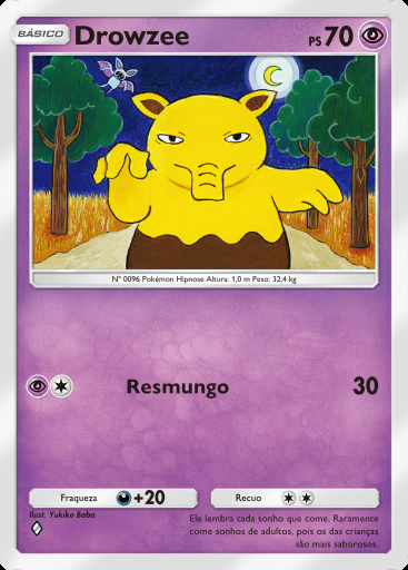 Drowzee #124 · Dominação Genética (A1)