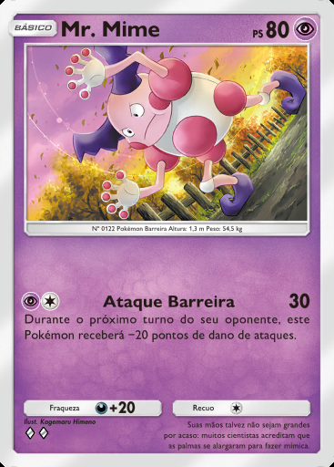 Mr. Mime #126 · Dominação Genética (A1)