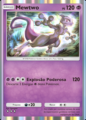 Mewtwo #128 · Dominação Genética (A1)