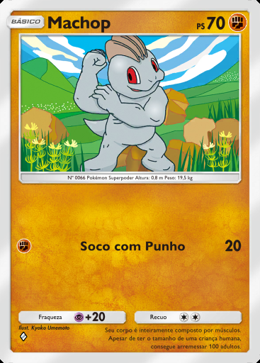 Machop #143 · Dominação Genética (A1)