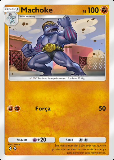 Machoke #144 · Dominação Genética (A1)