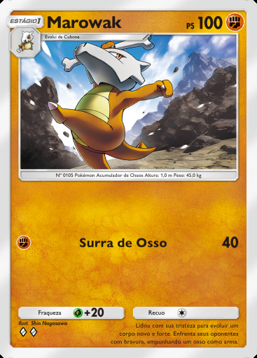 Marowak #152 · Dominação Genética (A1)