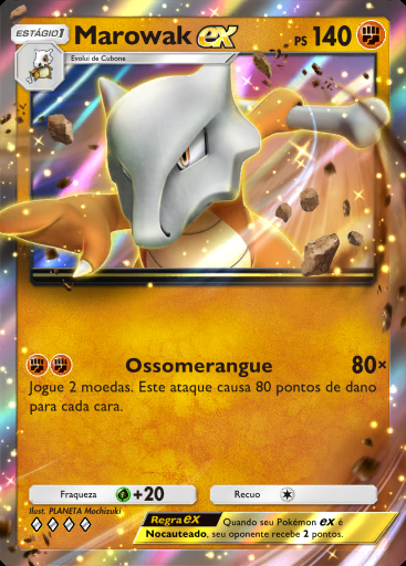 Marowak ex #153 · Dominação Genética (A1)