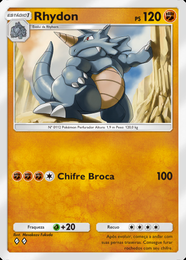 Rhydon #157 · Dominação Genética (A1)