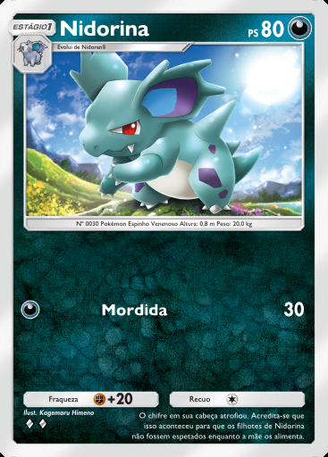 Nidorina #167 · Dominação Genética (A1)