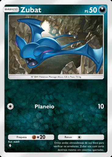 Zubat #172 · Dominação Genética (A1)