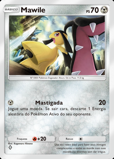 Mawile #178 · Dominação Genética (A1)