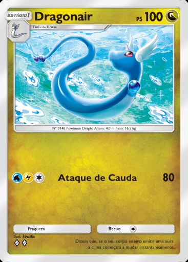 Dragonair #184 · Dominação Genética (A1)