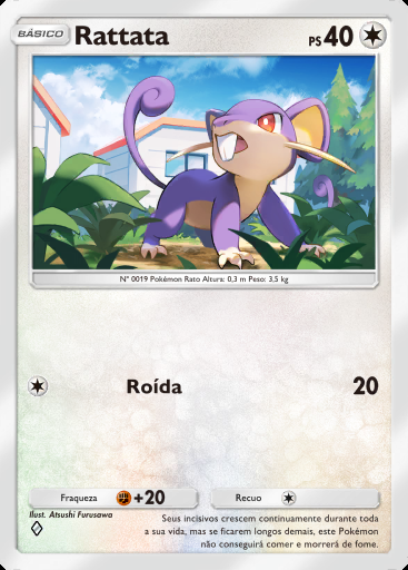 Rattata #189 · Dominação Genética (A1)