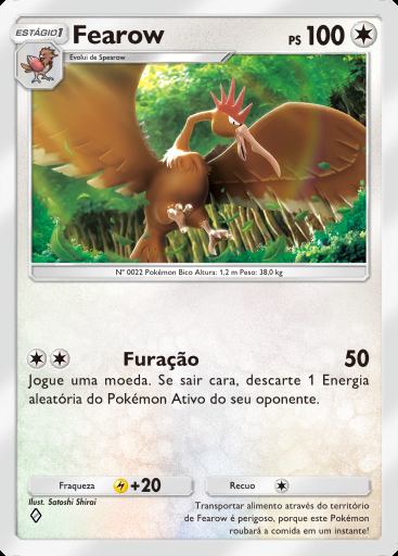 Fearow #192 · Dominação Genética (A1)