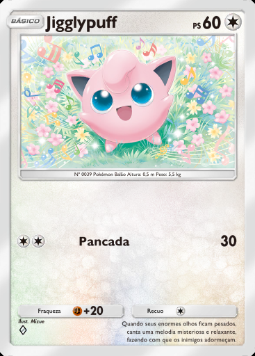 Jigglypuff #193 · Dominação Genética (A1)
