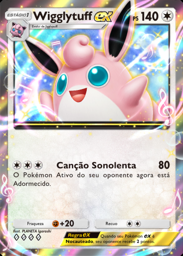 Wigglytuff ex #195 · Dominação Genética (A1)