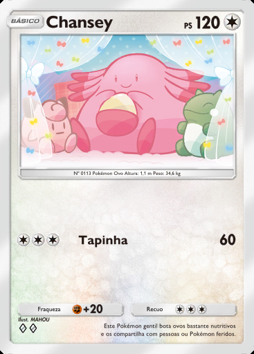 Chansey #202 · Dominação Genética (A1)