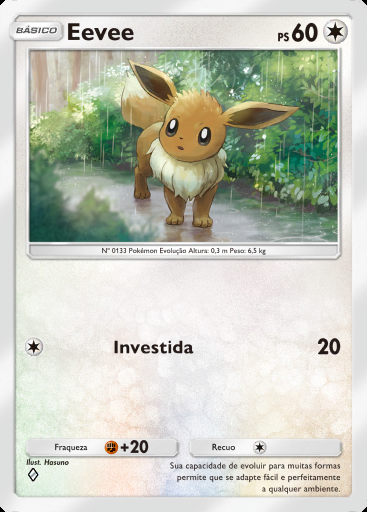 Eevee #207 · Dominação Genética (A1)