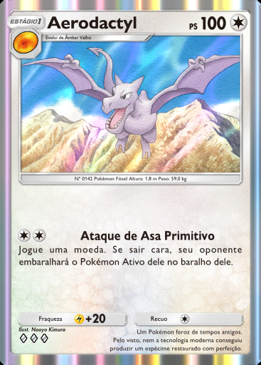 Aerodactyl #210 · Dominação Genética (A1)