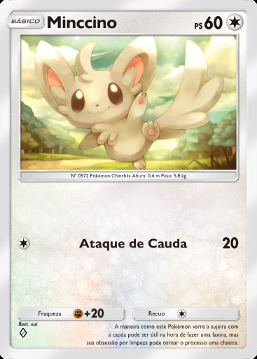 Minccino #212 · Dominação Genética (A1)