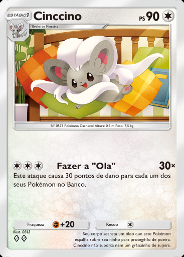 Cinccino #213 · Dominação Genética (A1)