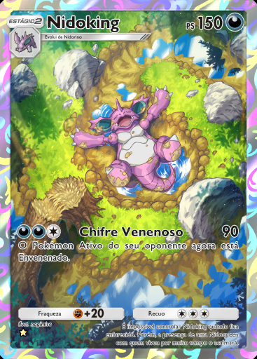 Nidoking #241 · Dominação Genética (A1)