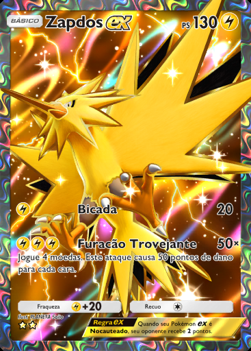 Zapdos ex #260 · Dominação Genética (A1)