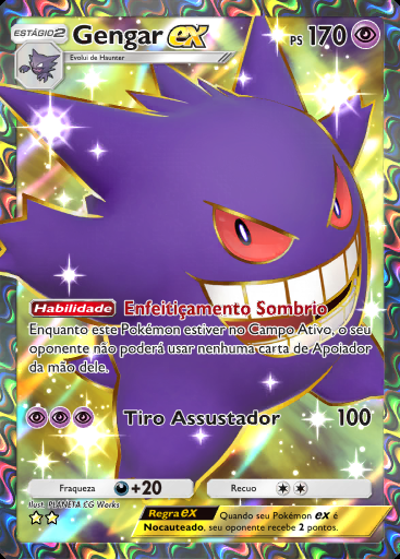 Gengar ex #261 · Dominação Genética (A1)