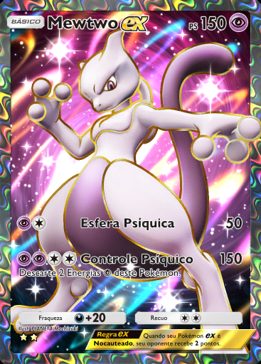 Mewtwo ex #262 · Dominação Genética (A1)