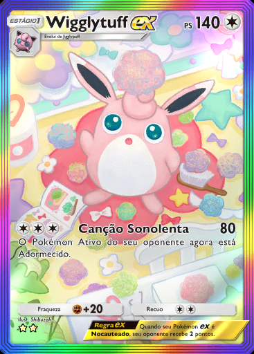 Wigglytuff ex #279 · Dominação Genética (A1)
