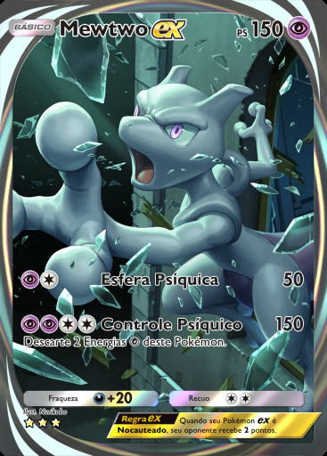 Mewtwo ex #282 · Dominação Genética (A1)