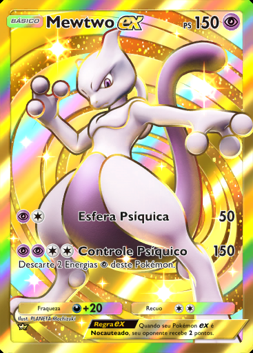 Mewtwo ex #286 · Dominação Genética (A1)