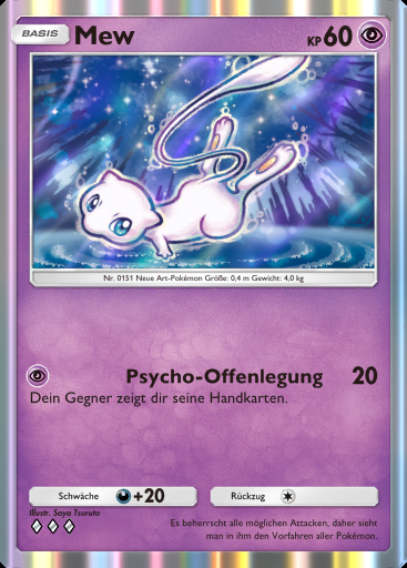 Mew #031 · Mysteriöse Insel (A1a)